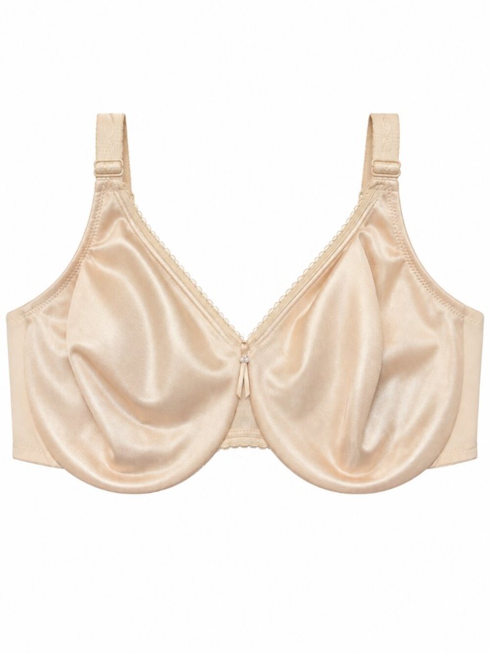 Wacoal Simple Shaping Minimizer Bra 40D Nude Beige Underwire 857109 NWOT